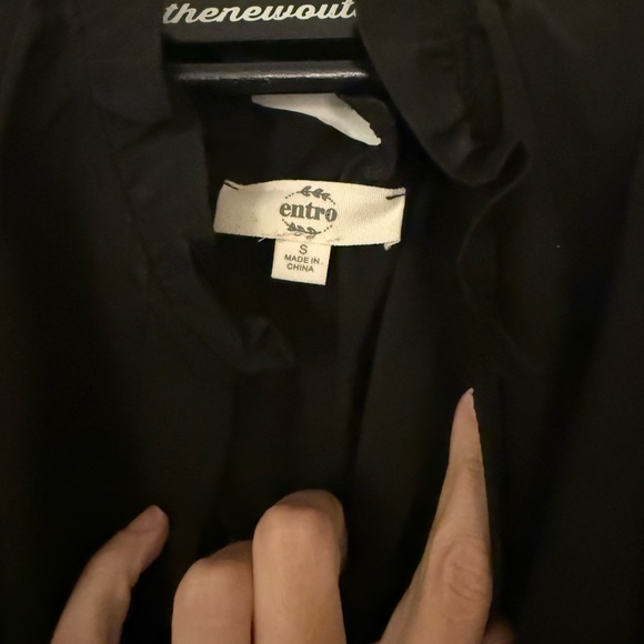 Entro Black Puff Sleeve Maxi Sundress - Picture 2 of 3